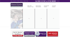 Desktop Screenshot of evansandlewis.com